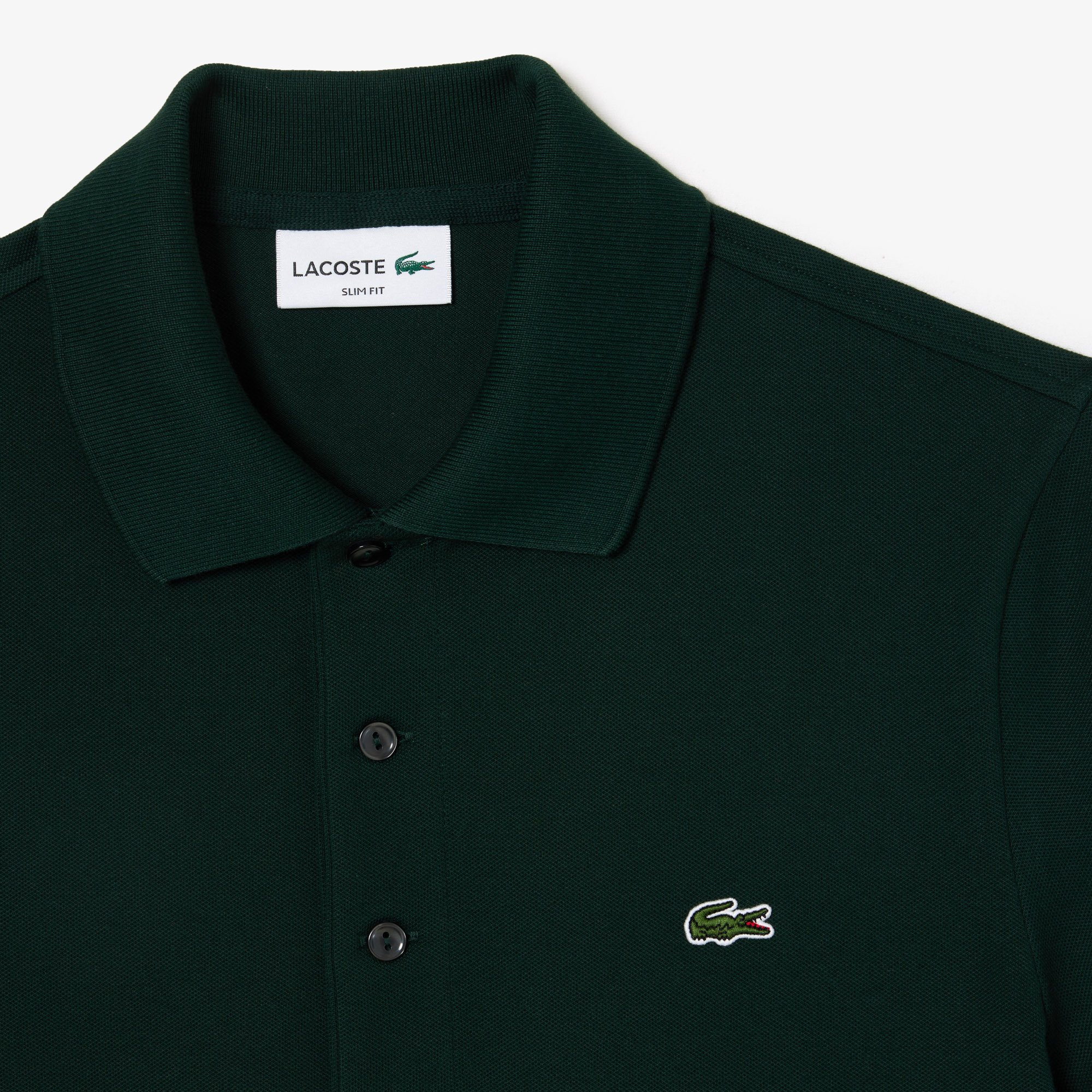 Áo Polo Lacoste Nam Piqué Ôm Dáng Co Dãn