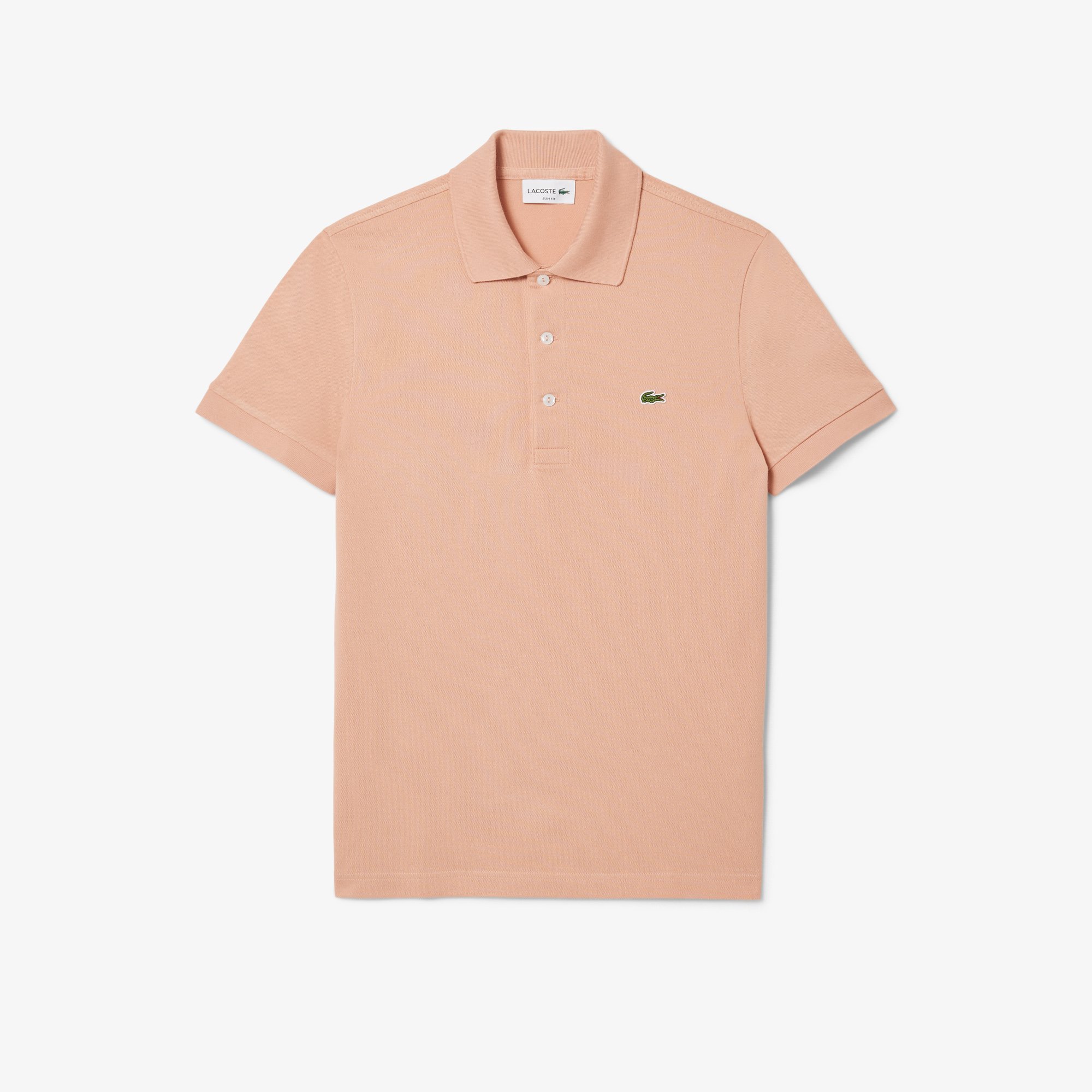 Áo Polo Lacoste Nam Piqué Ôm Dáng Co Dãn