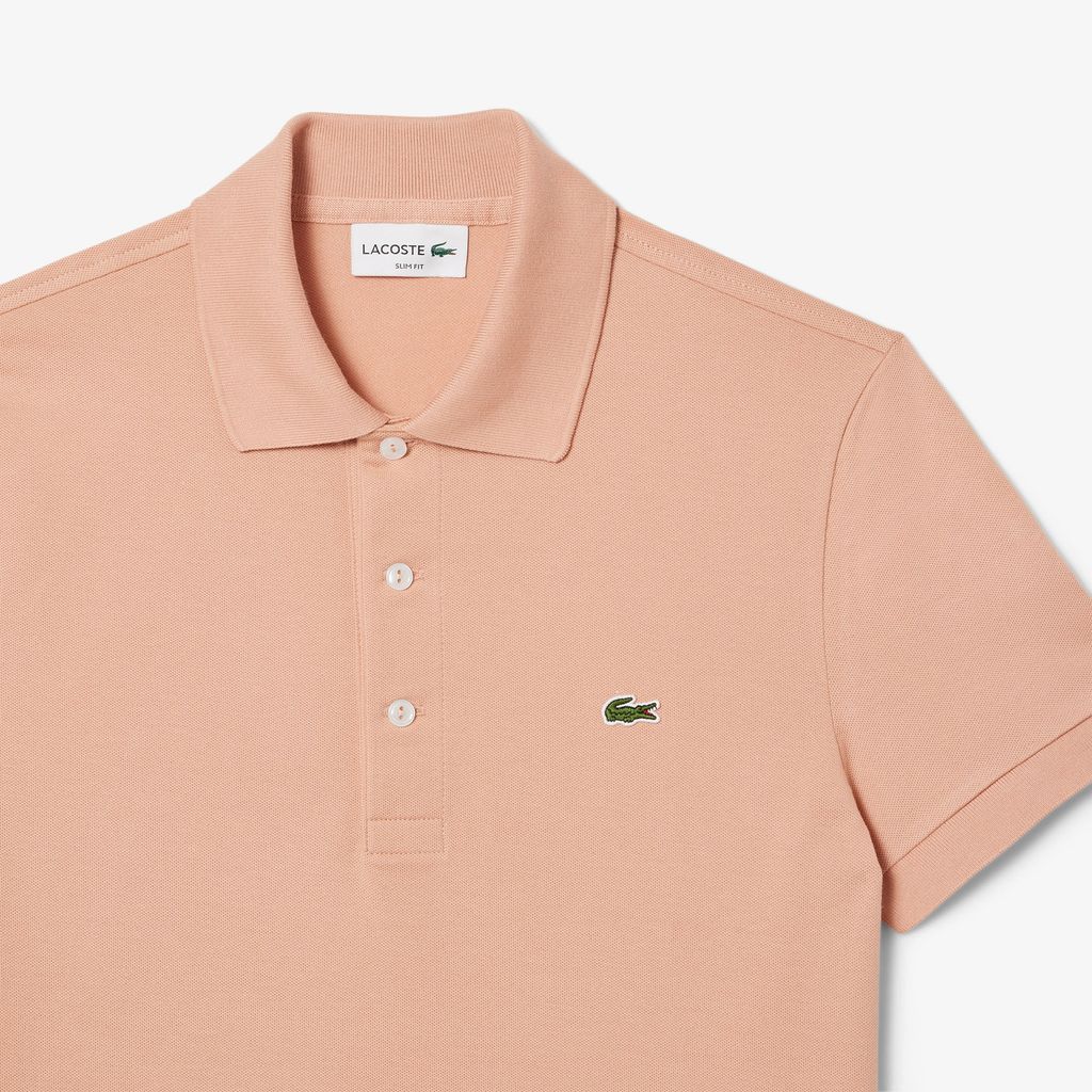 Áo Polo Lacoste Nam Piqué Ôm Dáng Co Dãn