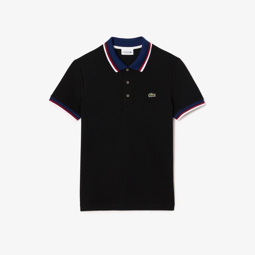 Áo Polo Lacoste Nam Piqué Dáng Suông Co Giãn