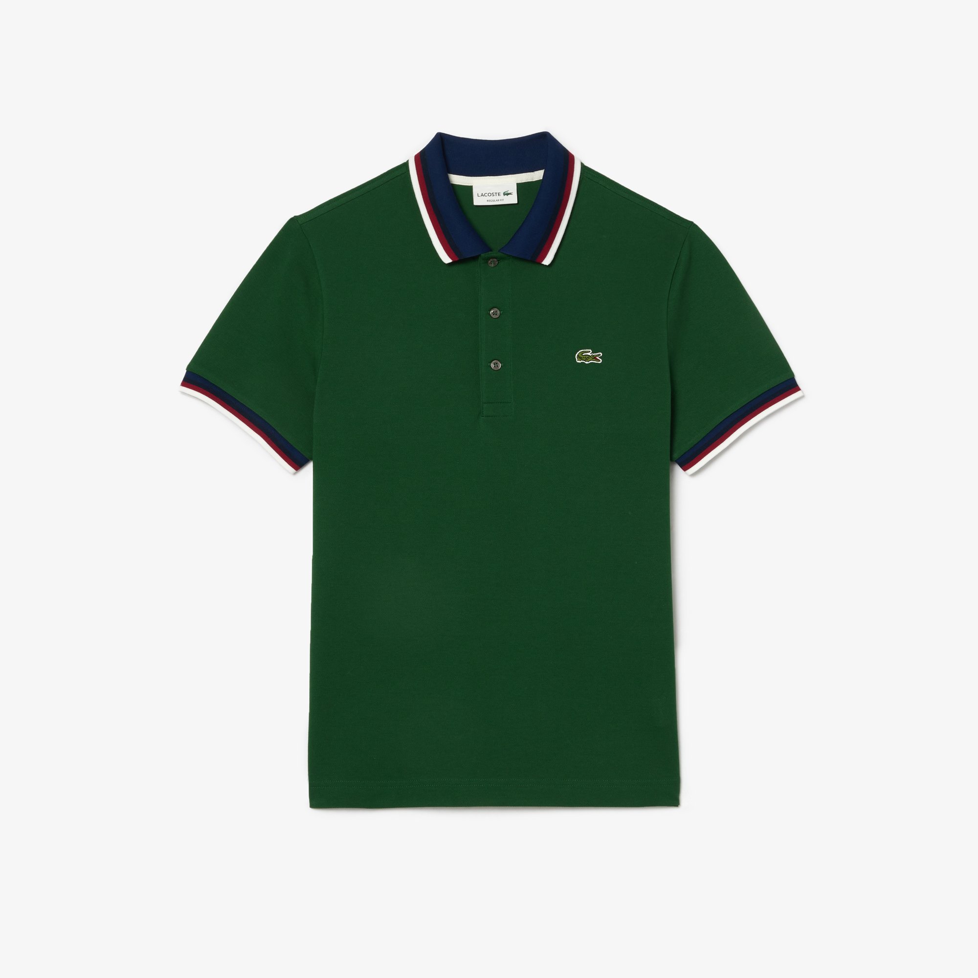 Áo Polo Lacoste Nam Piqué Dáng Suông Co Giãn