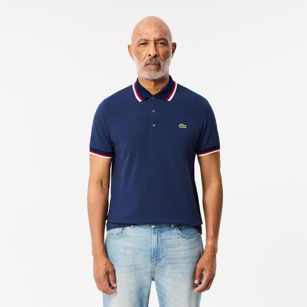 Áo Polo Lacoste Nam Piqué Dáng Suông Co Giãn