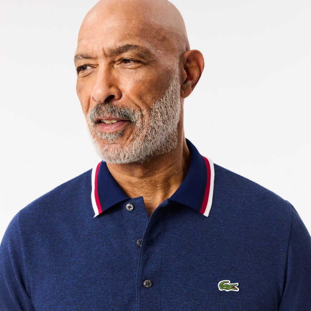 Áo Polo Lacoste Nam Piqué Dáng Suông Co Giãn