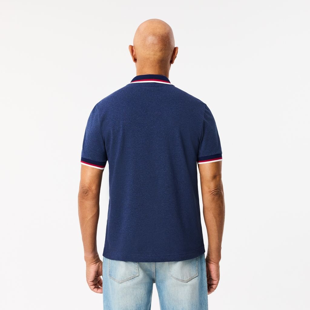 Áo Polo Lacoste Nam Piqué Dáng Suông Co Giãn