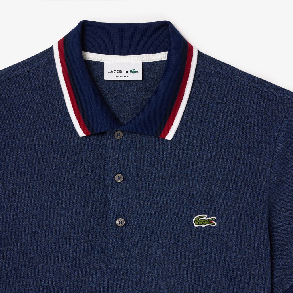 Áo Polo Lacoste Nam Piqué Dáng Suông Co Giãn