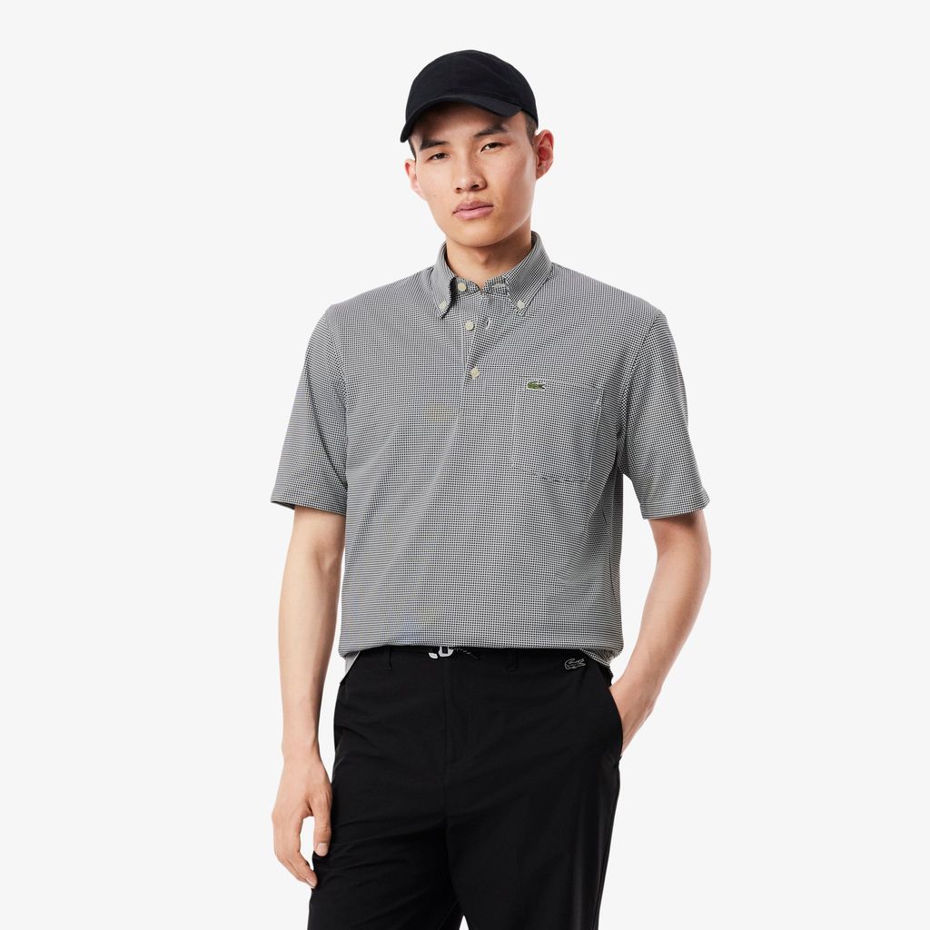 Áo Polo Lacoste Nam Piqué Họa Tiết Caro