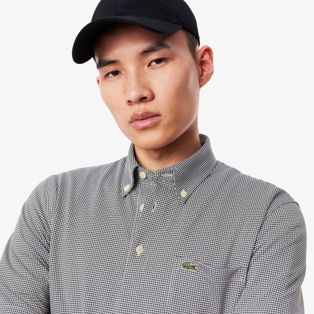 Áo Polo Lacoste Nam Piqué Họa Tiết Caro