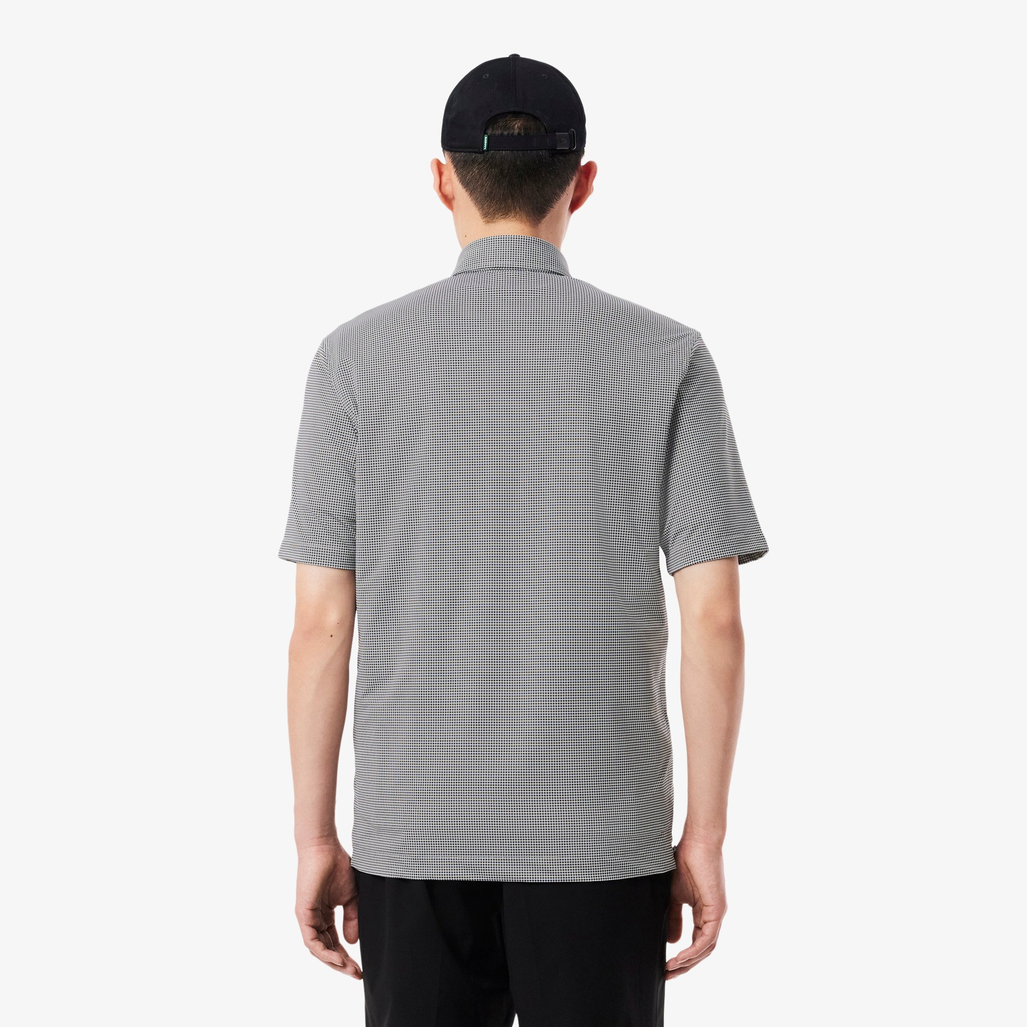 Áo Polo Lacoste Nam Piqué Họa Tiết Caro