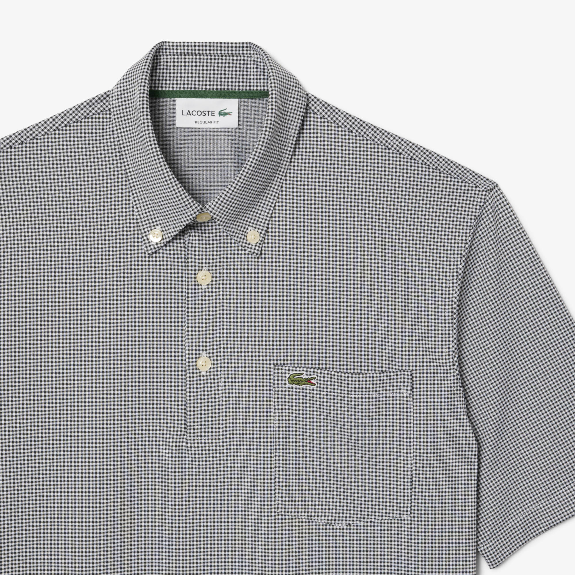 Áo Polo Lacoste Nam Piqué Họa Tiết Caro