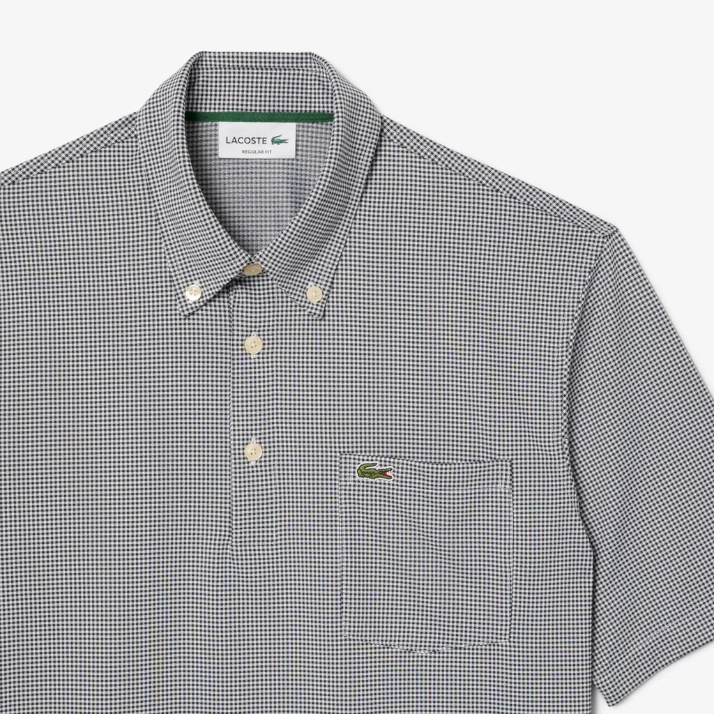 Áo Polo Lacoste Nam Piqué Họa Tiết Caro