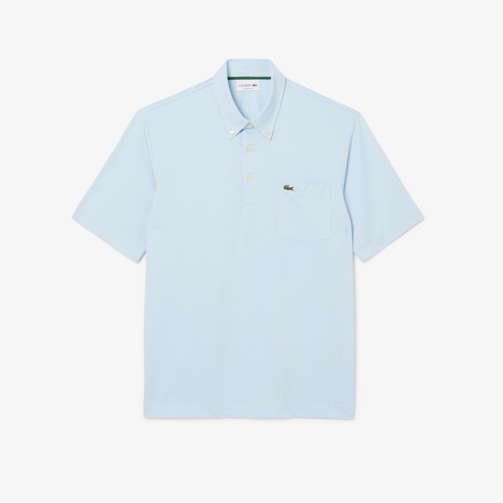 Áo Polo Lacoste Nam Piqué Họa Tiết Caro