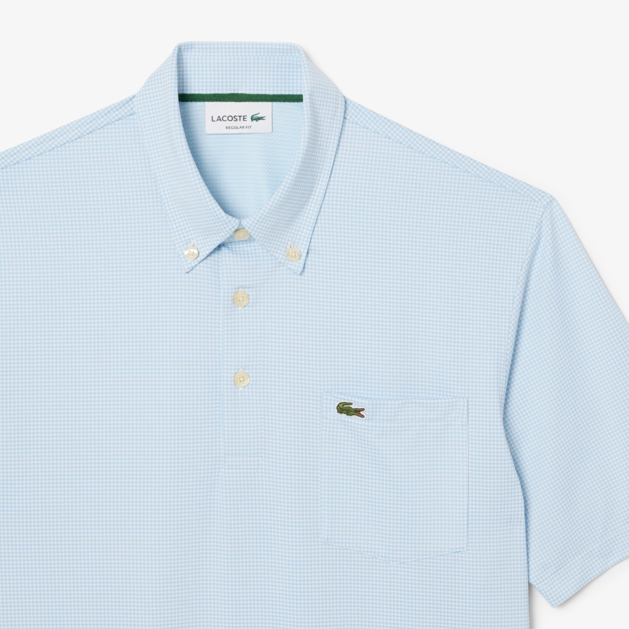 Áo Polo Lacoste Nam Piqué Họa Tiết Caro