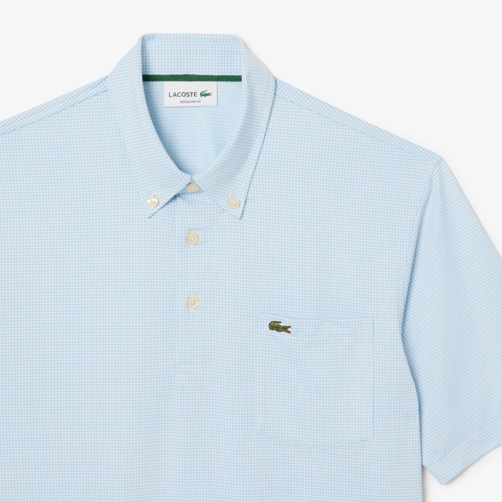 Áo Polo Lacoste Nam Piqué Họa Tiết Caro
