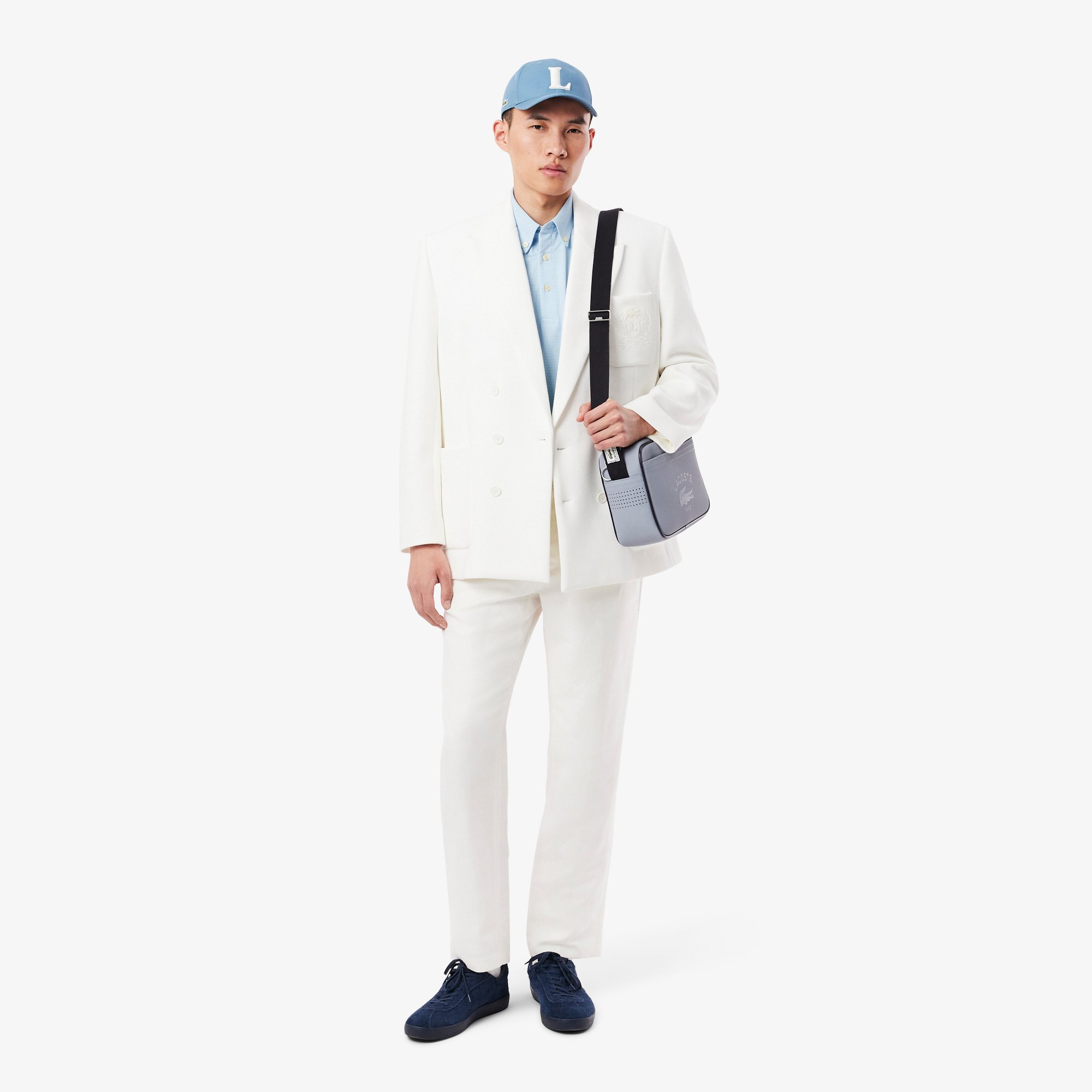 Áo Polo Lacoste Nam Piqué Họa Tiết Caro