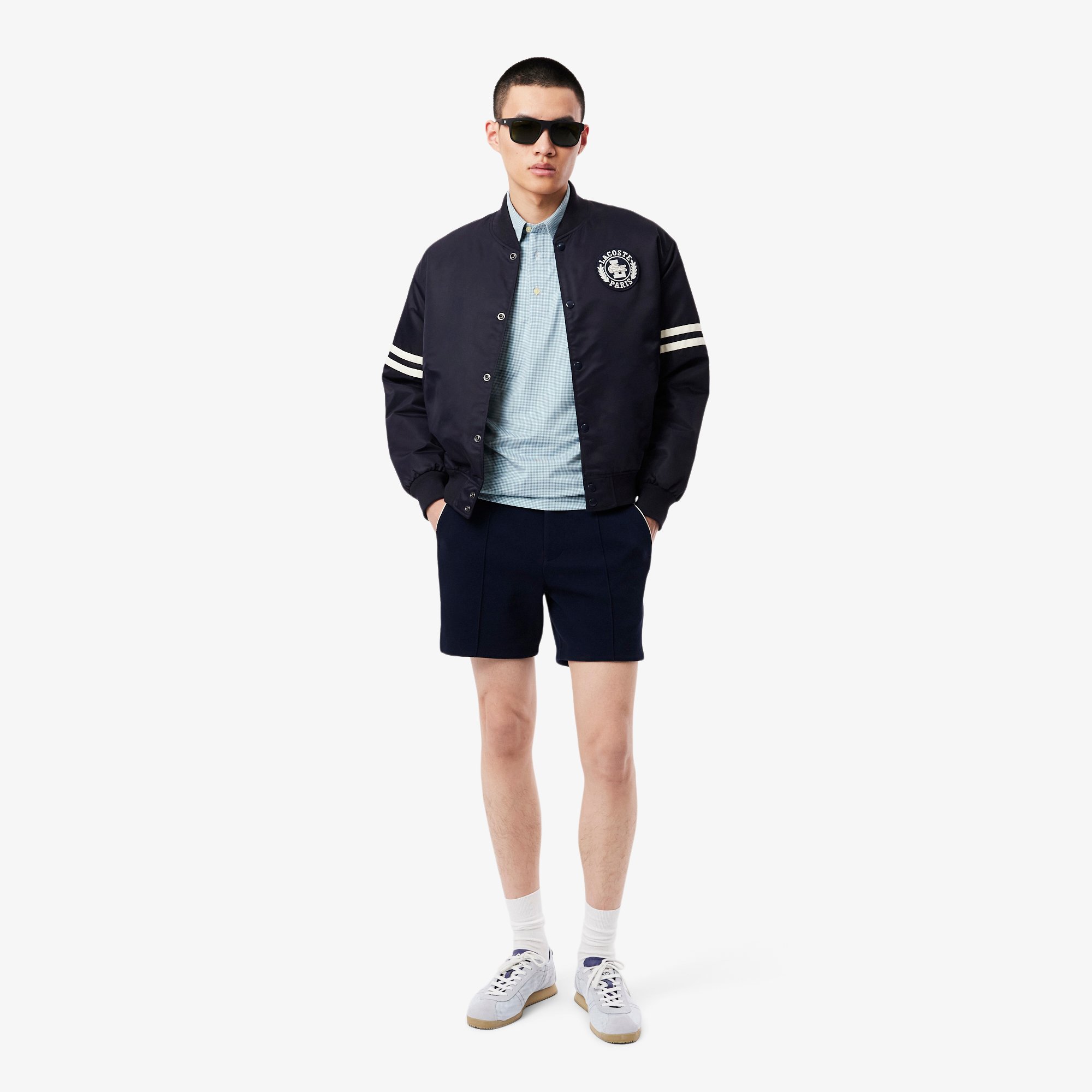 Áo Polo Lacoste Nam Piqué Họa Tiết Caro