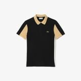 Áo Polo Lacoste Nam Dáng Suông Họa Tiết Colour Block