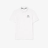 Áo Polo Lacoste Signature Nam Dáng Suông Họa Tiết In