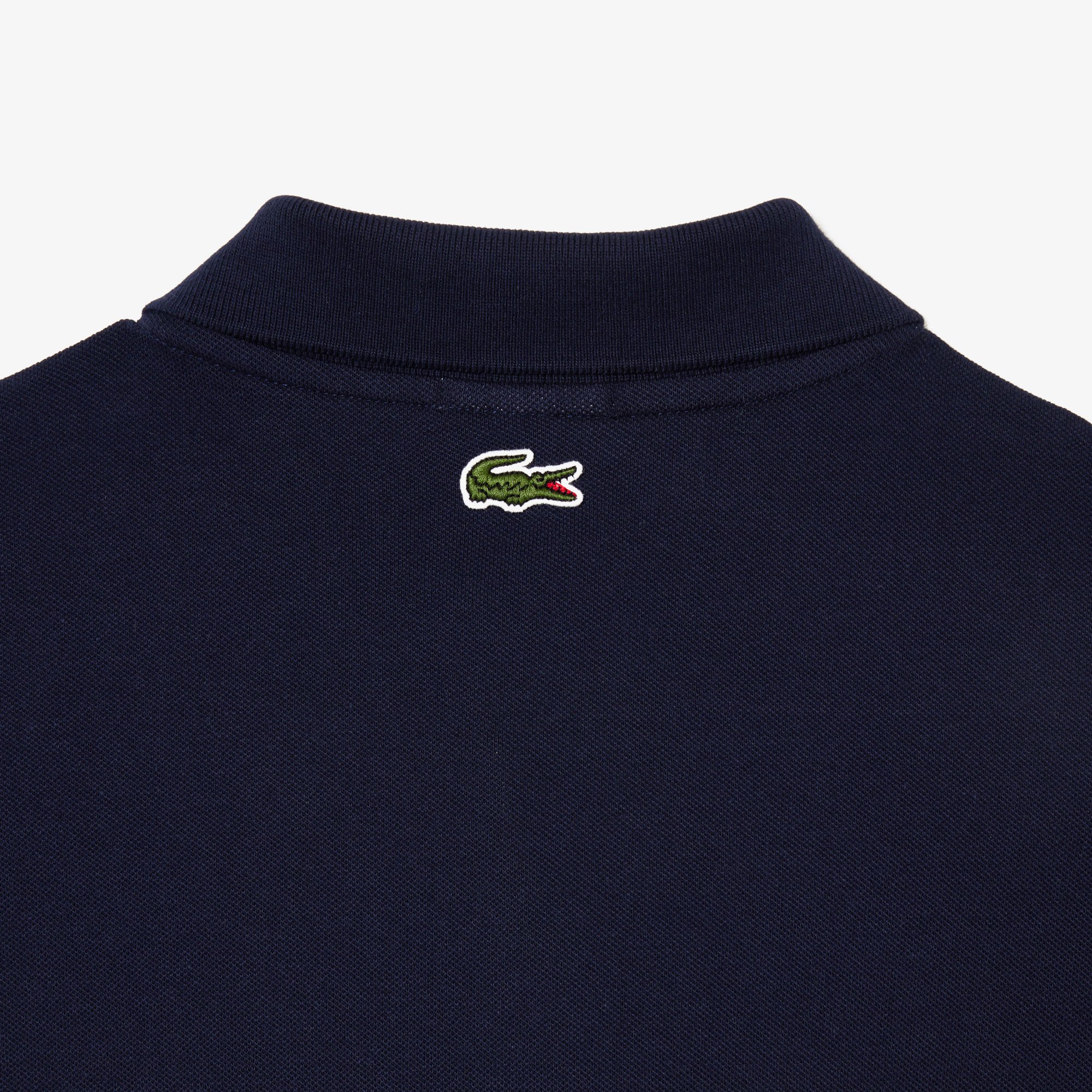 Áo Polo Lacoste Signature Nam Dáng Suông Họa Tiết In