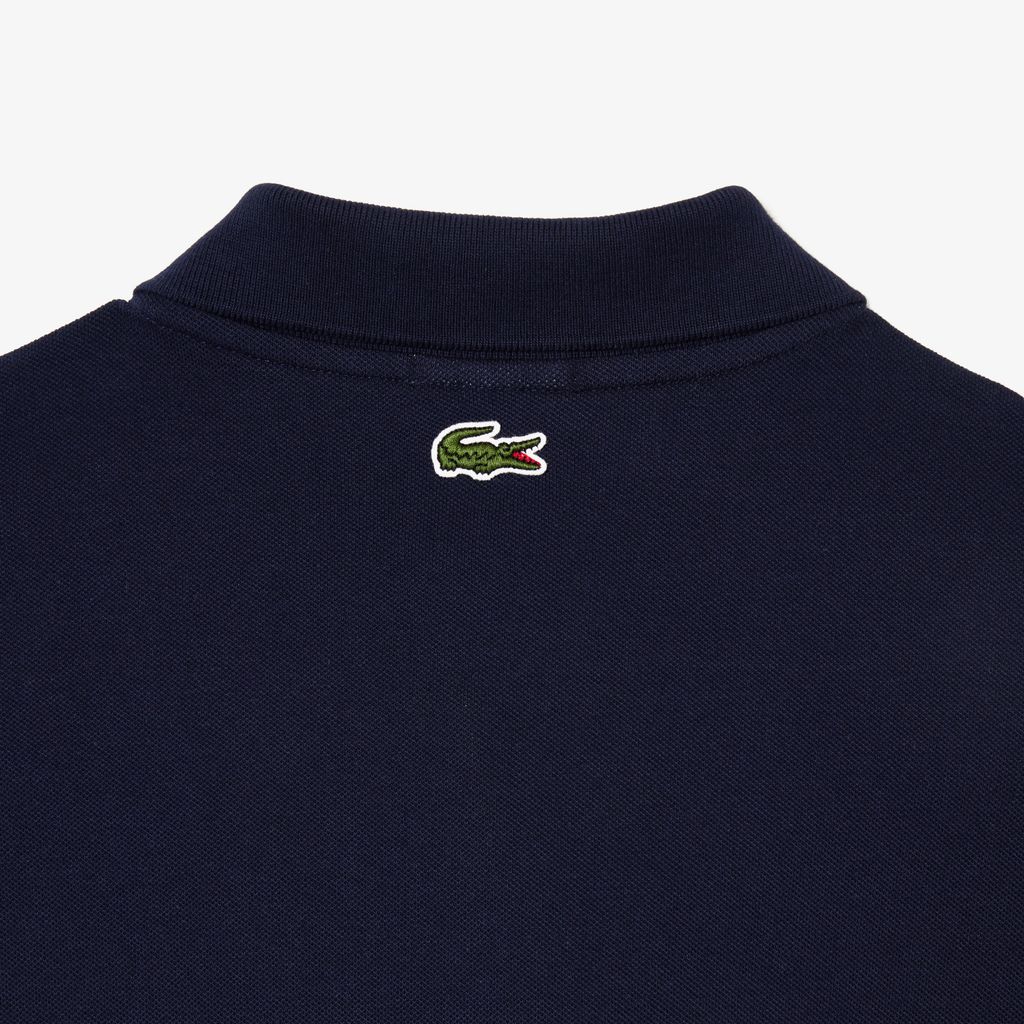 Áo Polo Lacoste Signature Nam Dáng Suông Họa Tiết In