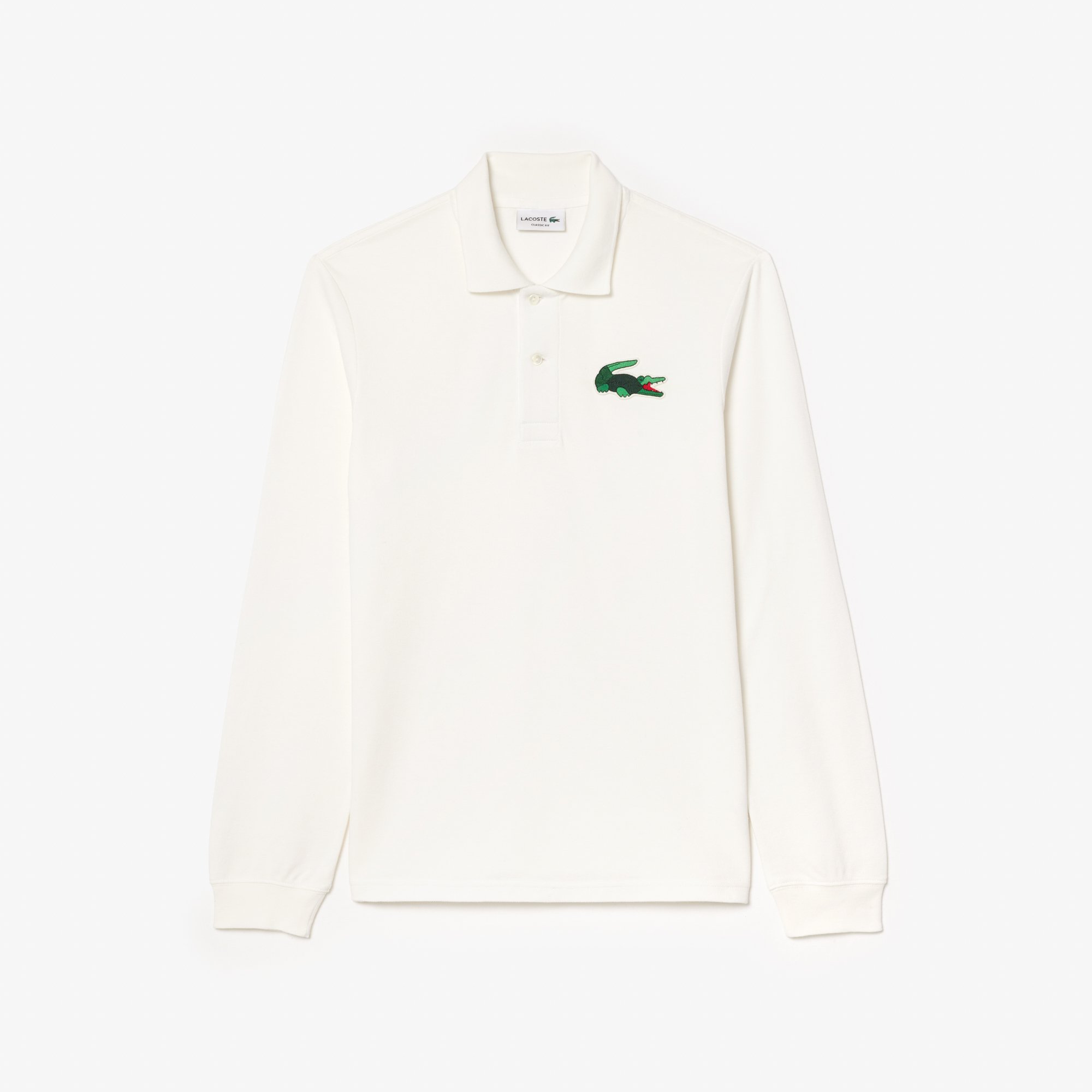 Áo Polo Lacoste Nam Dáng Cổ Điển Huy Hiệu Thêu L.12.12