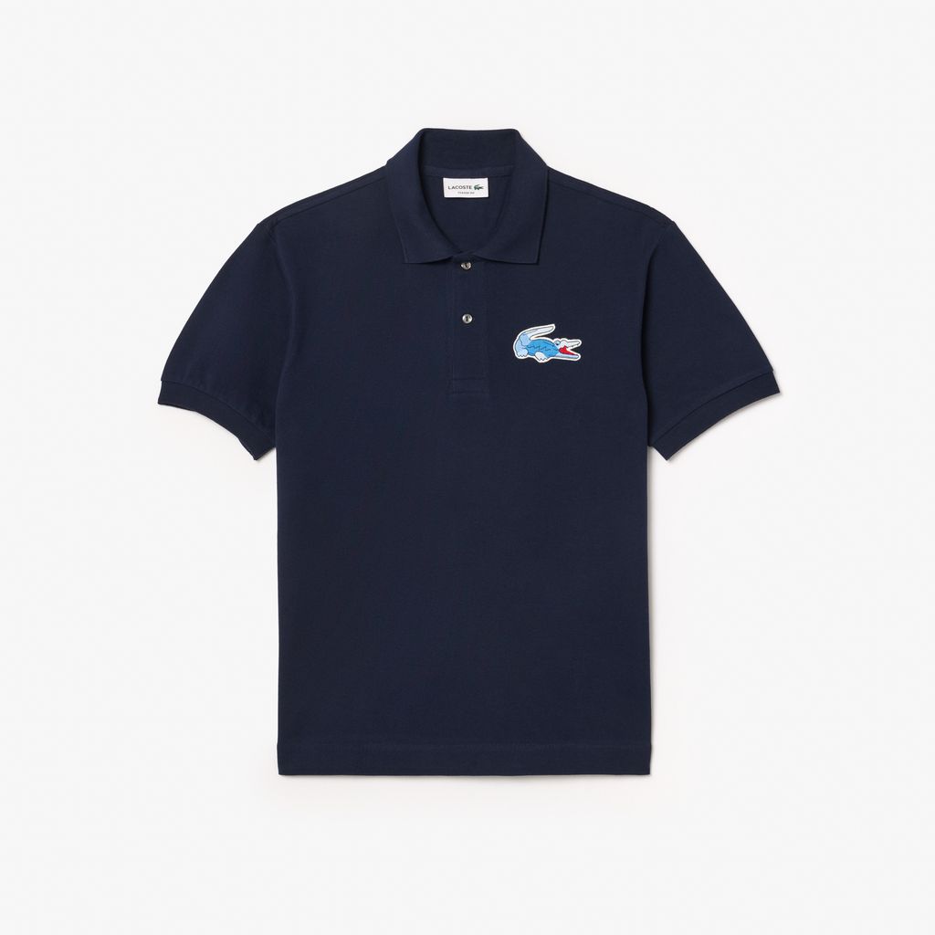 Áo Polo Lacoste Nam Dáng Cổ Điển Huy Hiệu Cá Sấu L.12.12