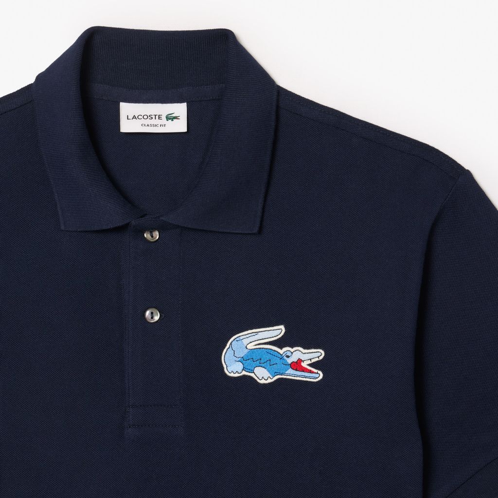 Áo Polo Lacoste Nam Dáng Cổ Điển Huy Hiệu Cá Sấu L.12.12