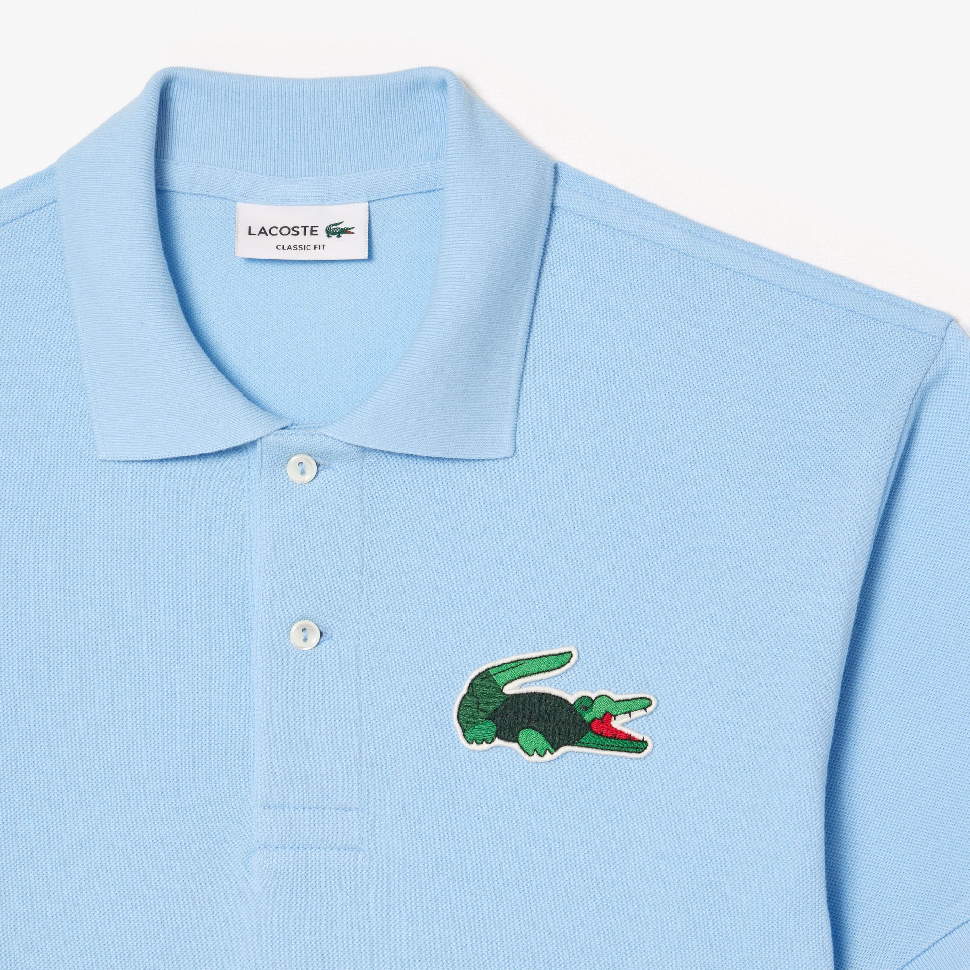 Áo Polo Lacoste Nam Dáng Cổ Điển Huy Hiệu Cá Sấu L.12.12