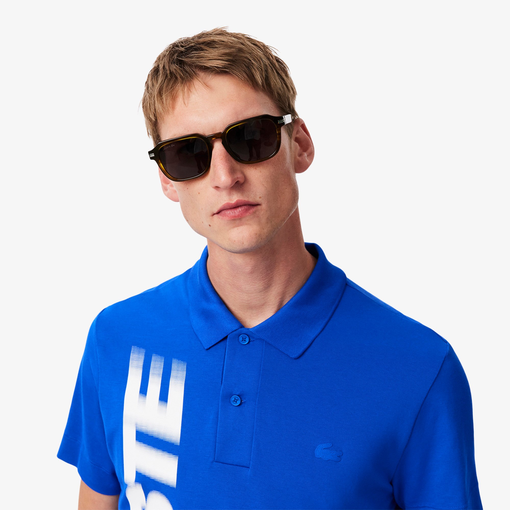 Áo Polo Lacoste Nam Dáng Suông Movement