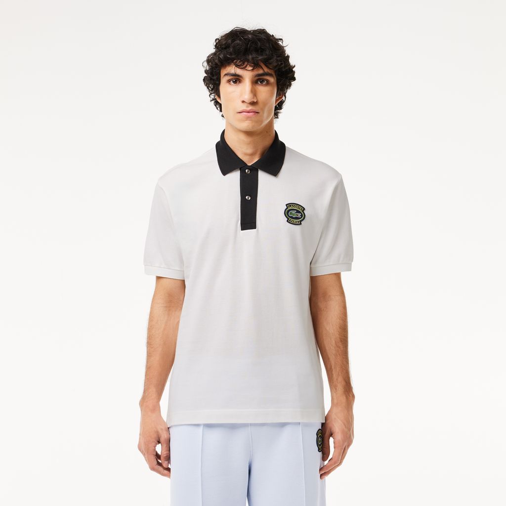 Áo Polo Lacoste Nam L.12.12 Dáng Cổ Điển Có Huy Hiệu