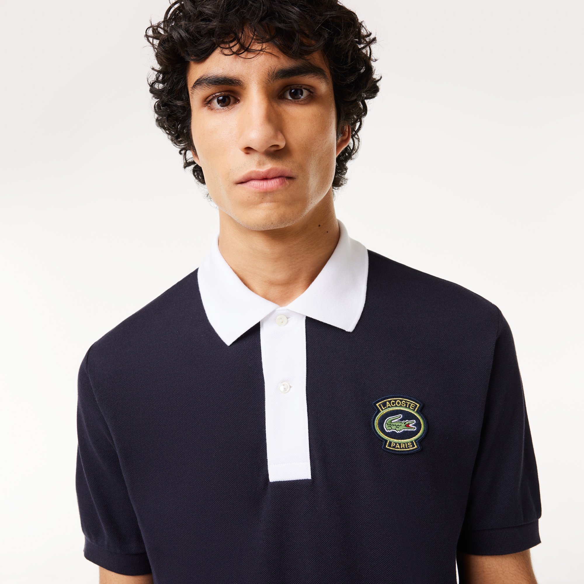 Áo Polo Lacoste Nam Original L.12.12 Có Huy Hiệu