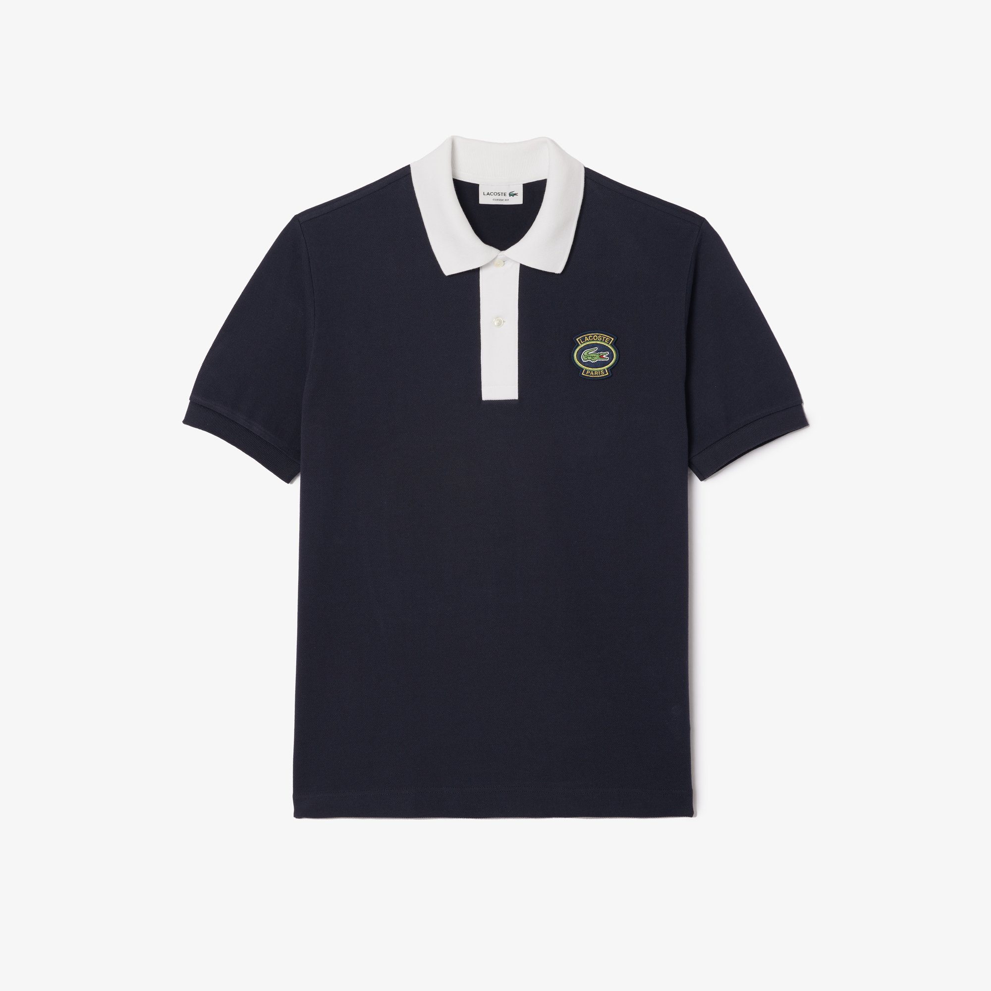 Áo Polo Lacoste Nam L.12.12 Dáng Cổ Điển Có Huy Hiệu