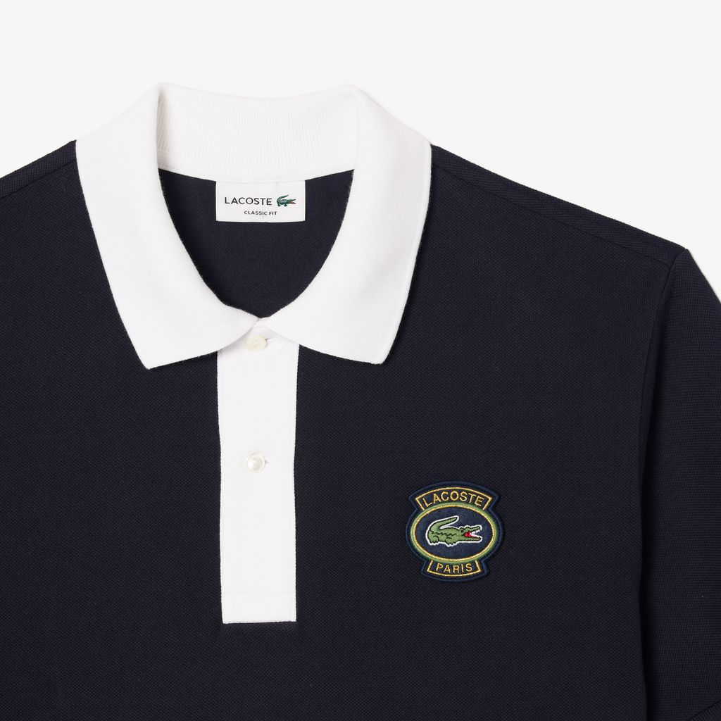 Áo Polo Lacoste Nam Original L.12.12 Có Huy Hiệu