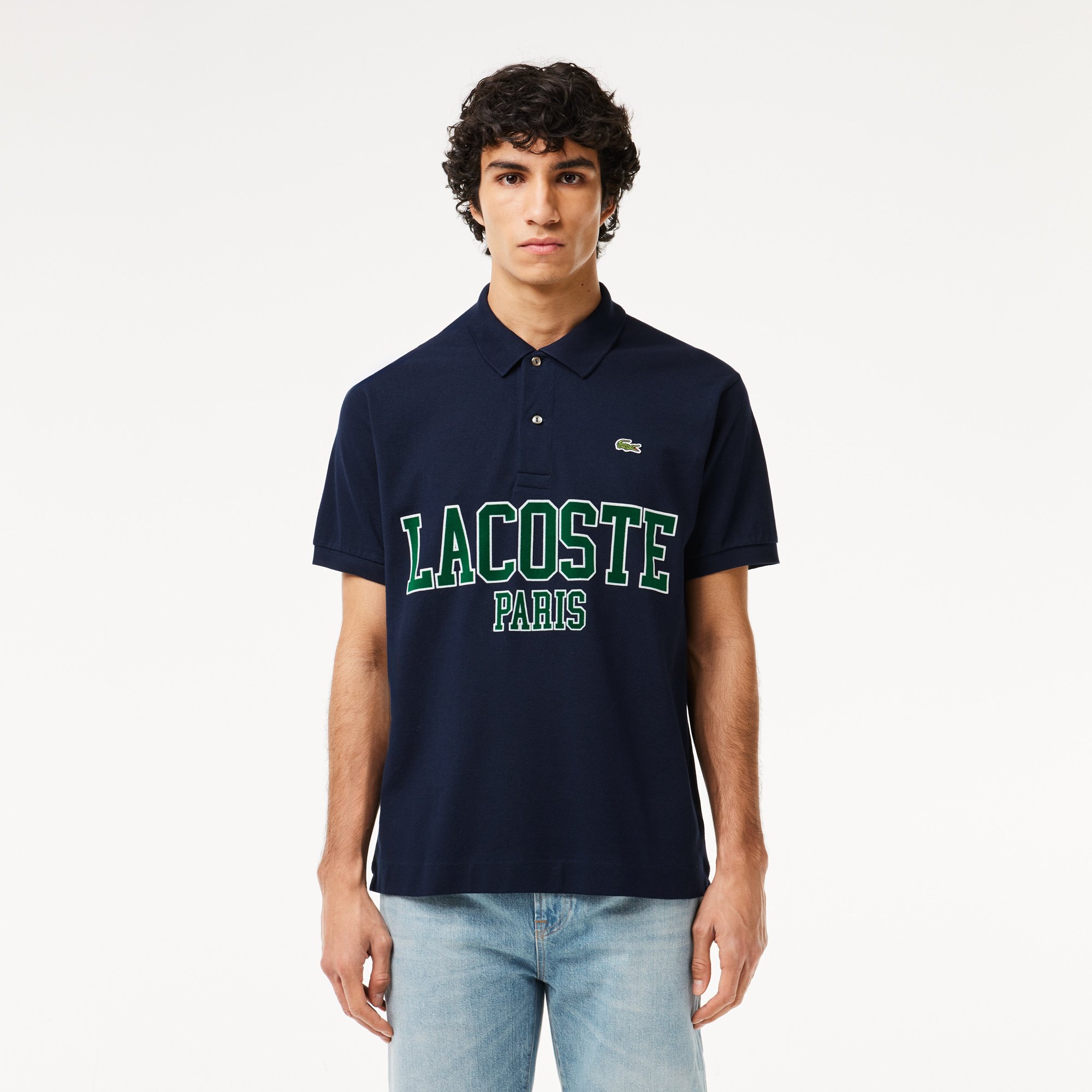 Áo Polo Lacoste Nam L.12.12 Chất Liệu Petit Piqué