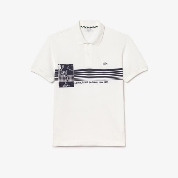 Áo Polo Lacoste Nam L.12.12 Dáng Cổ Điển Sản Xuất Tại Pháp