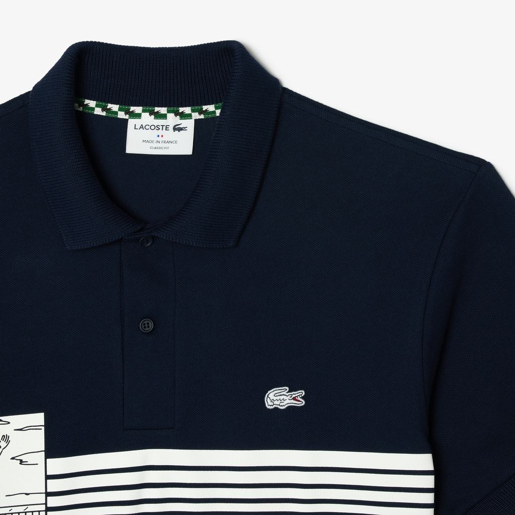 Áo Polo Lacoste Nam L.12.12 Dáng Cổ Điển Sản Xuất Tại Pháp