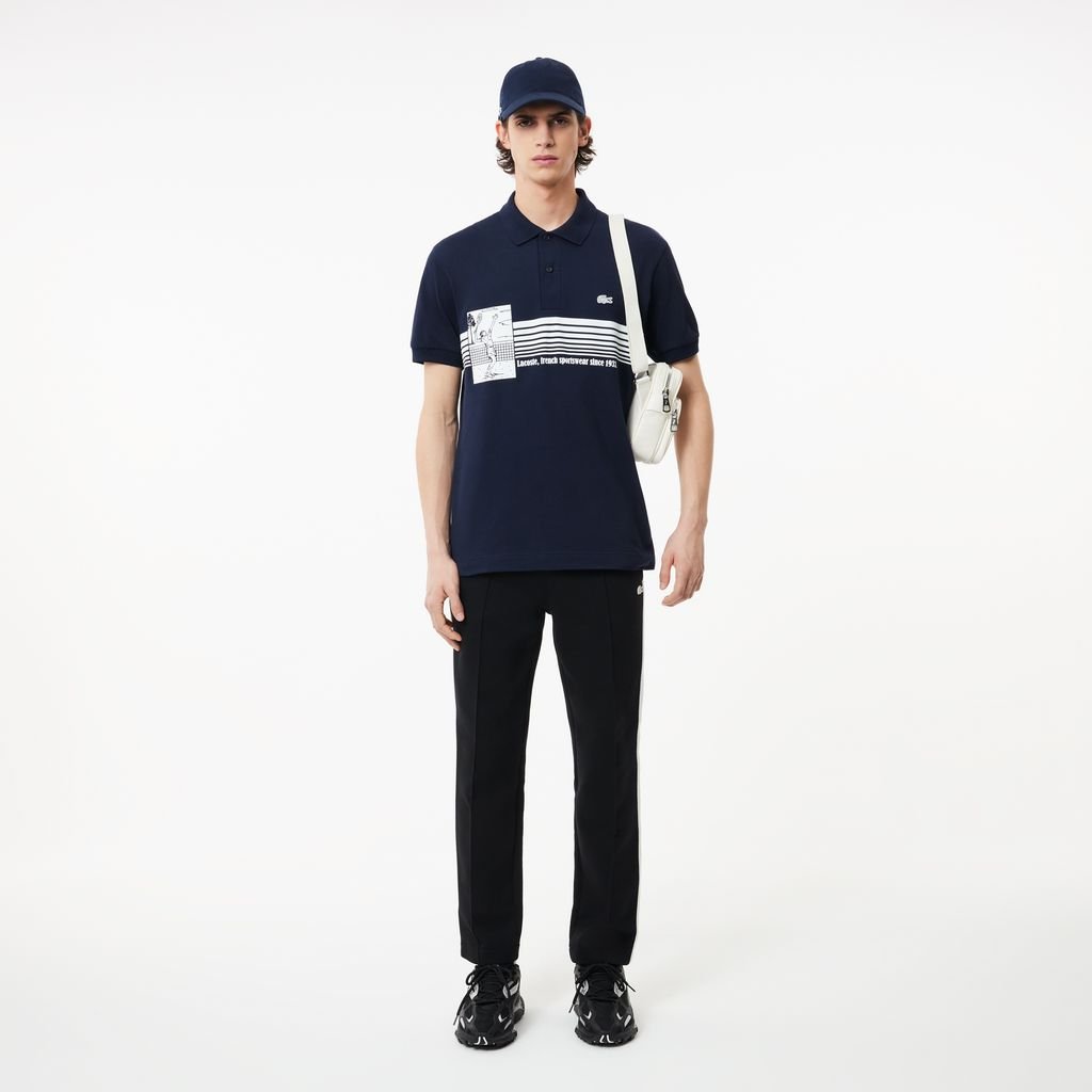Áo Polo Lacoste Nam L.12.12 Dáng Cổ Điển Sản Xuất Tại Pháp