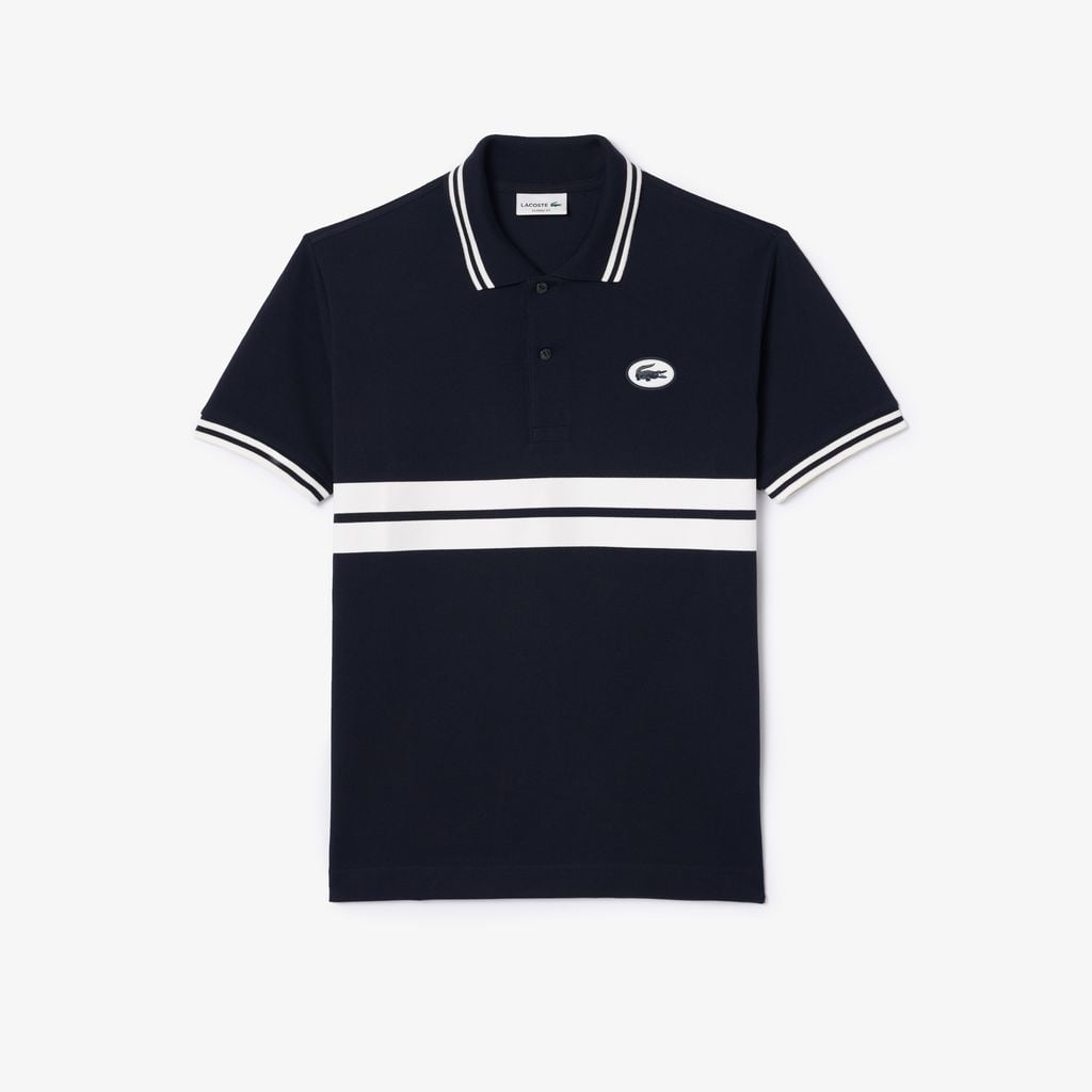 Áo Polo Lacoste Nam L.12.12 Dáng Cổ Điển Có Huy Hiệu