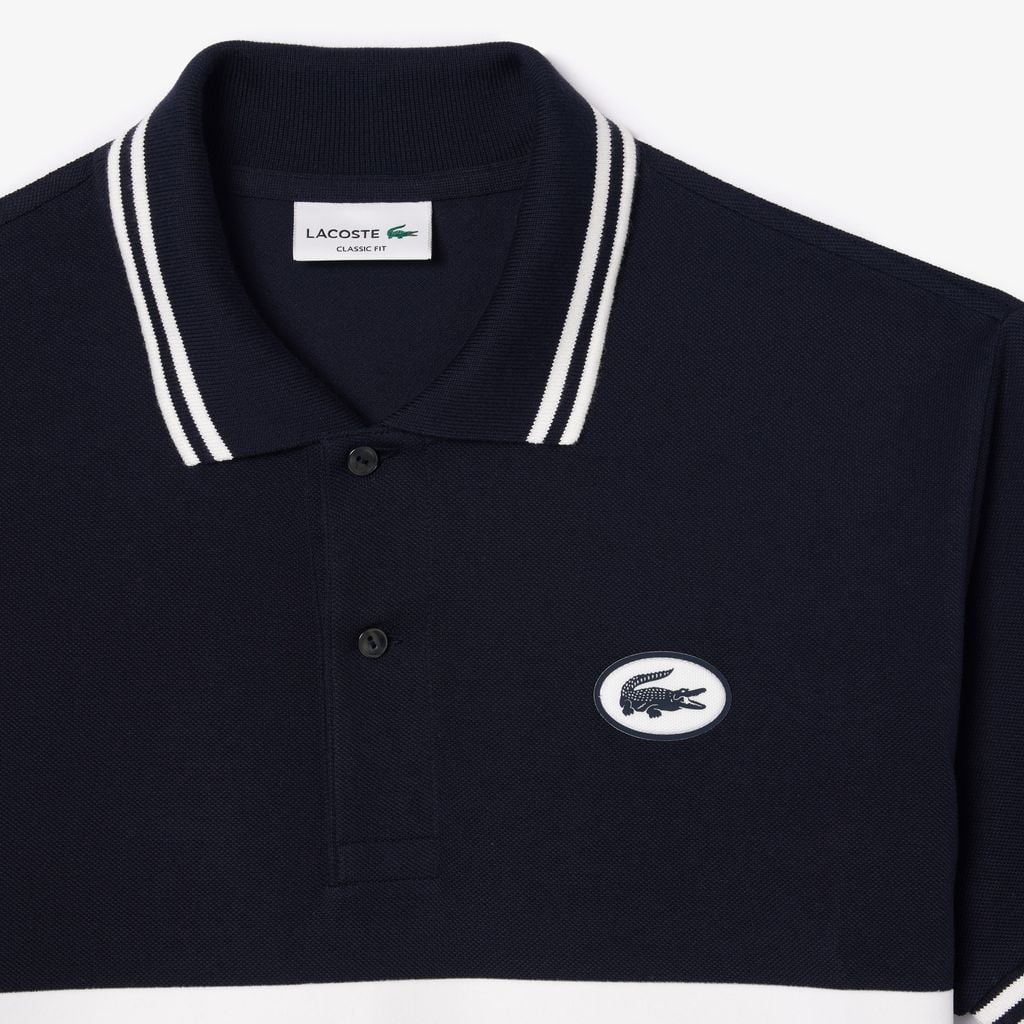 Áo Polo Lacoste Nam L.12.12 Dáng Cổ Điển Có Huy Hiệu