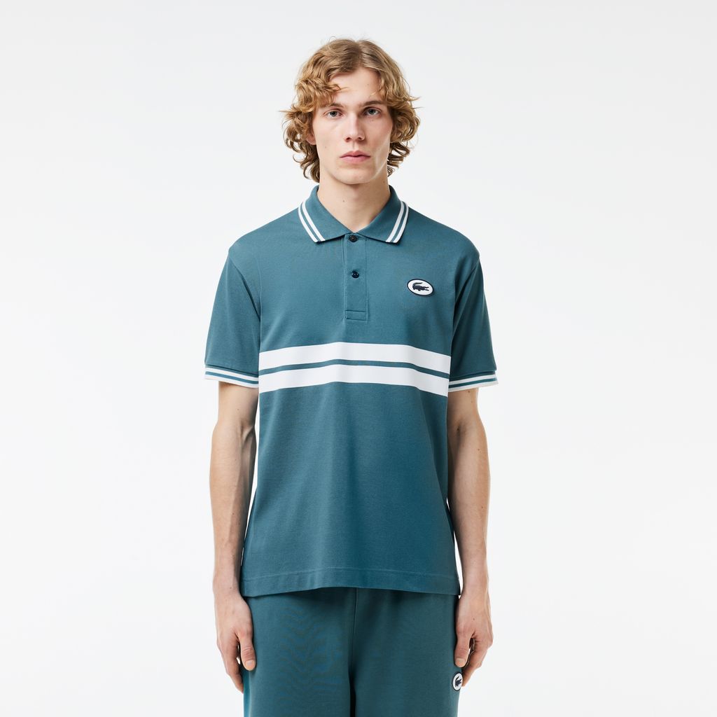 Áo Polo Lacoste Nam L.12.12 Dáng Cổ Điển Có Huy Hiệu