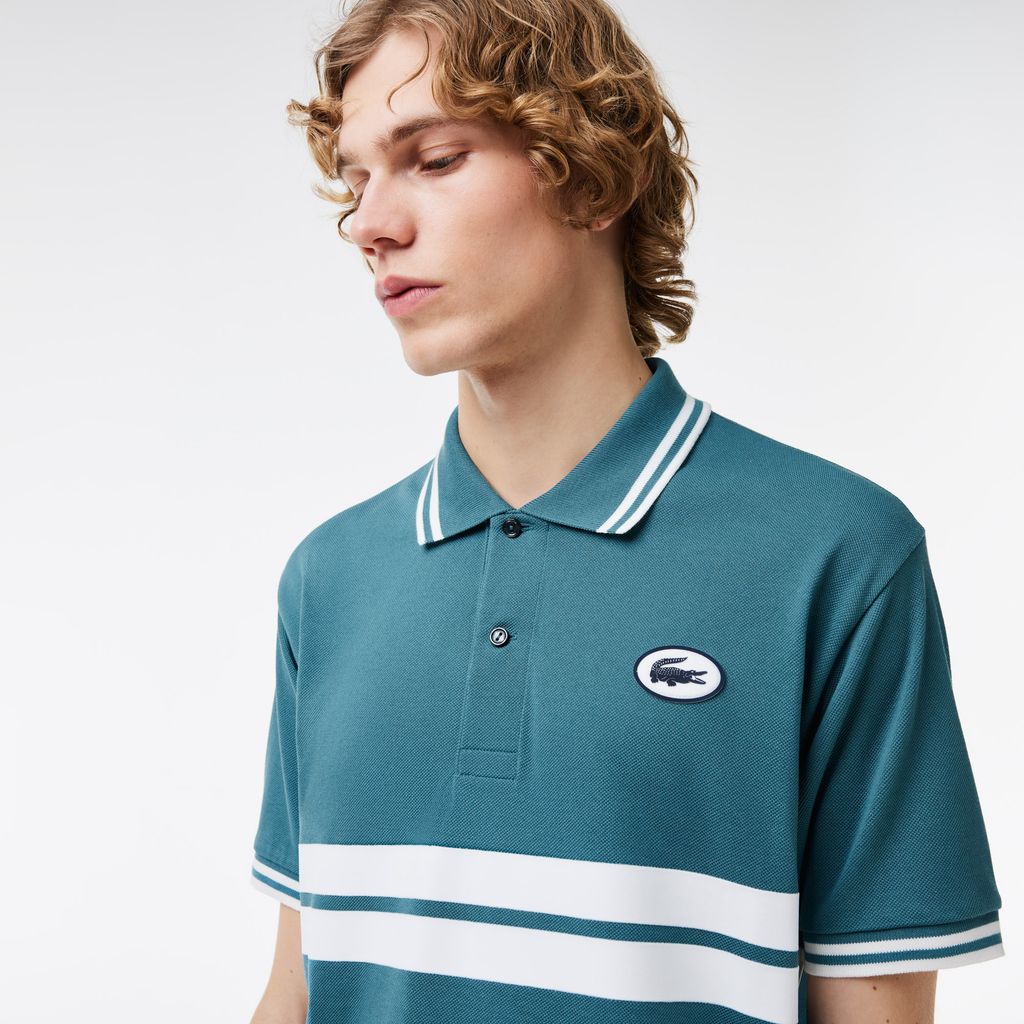 Áo Polo Lacoste Nam L.12.12 Dáng Cổ Điển Có Huy Hiệu