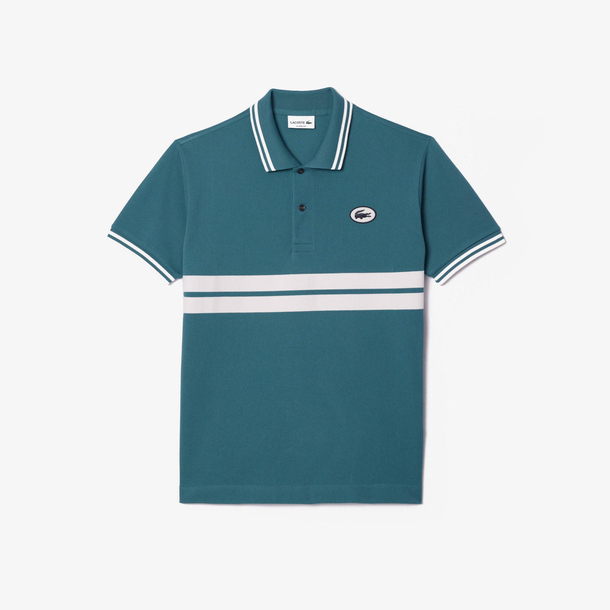 Áo Polo Lacoste Nam L.12.12 Dáng Cổ Điển Có Huy Hiệu
