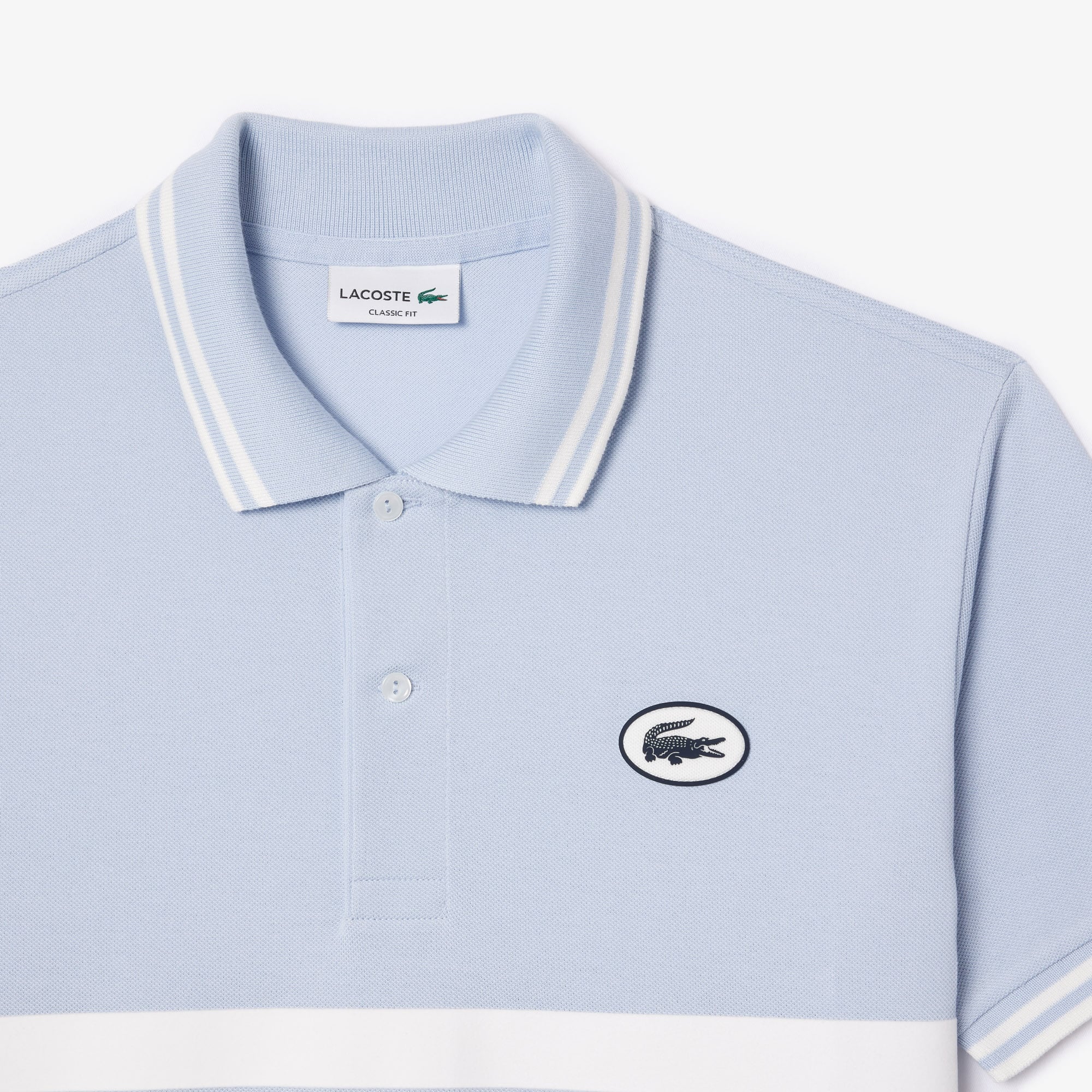 Áo Polo Lacoste Nam L.12.12 Dáng Cổ Điển Có Huy Hiệu