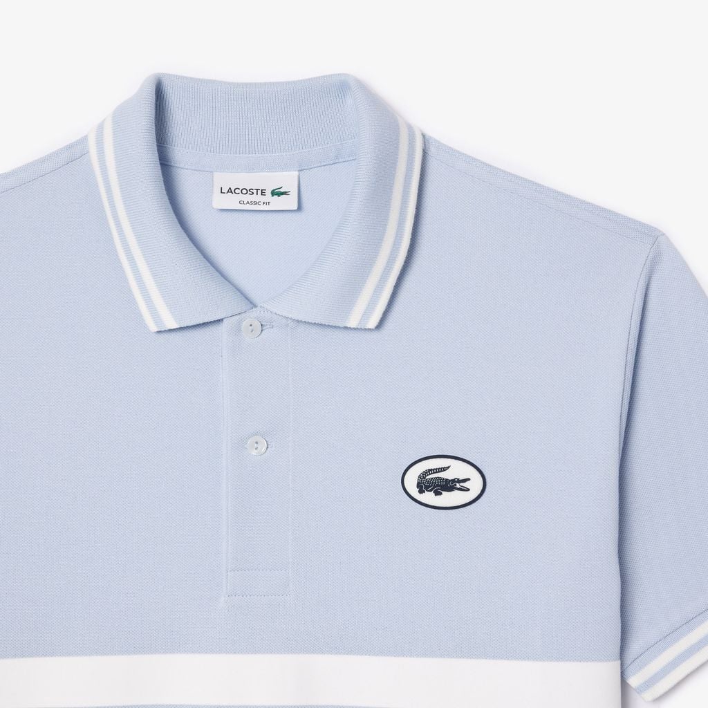 Áo Polo Lacoste Nam L.12.12 Dáng Cổ Điển Có Huy Hiệu