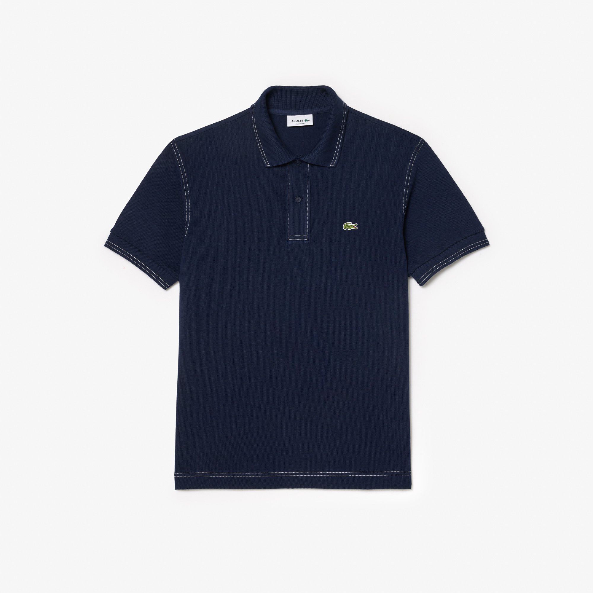 Áo Polo Lacoste Nam Dáng Cổ Điển Chất Liệu Petit Piqué L.12.12