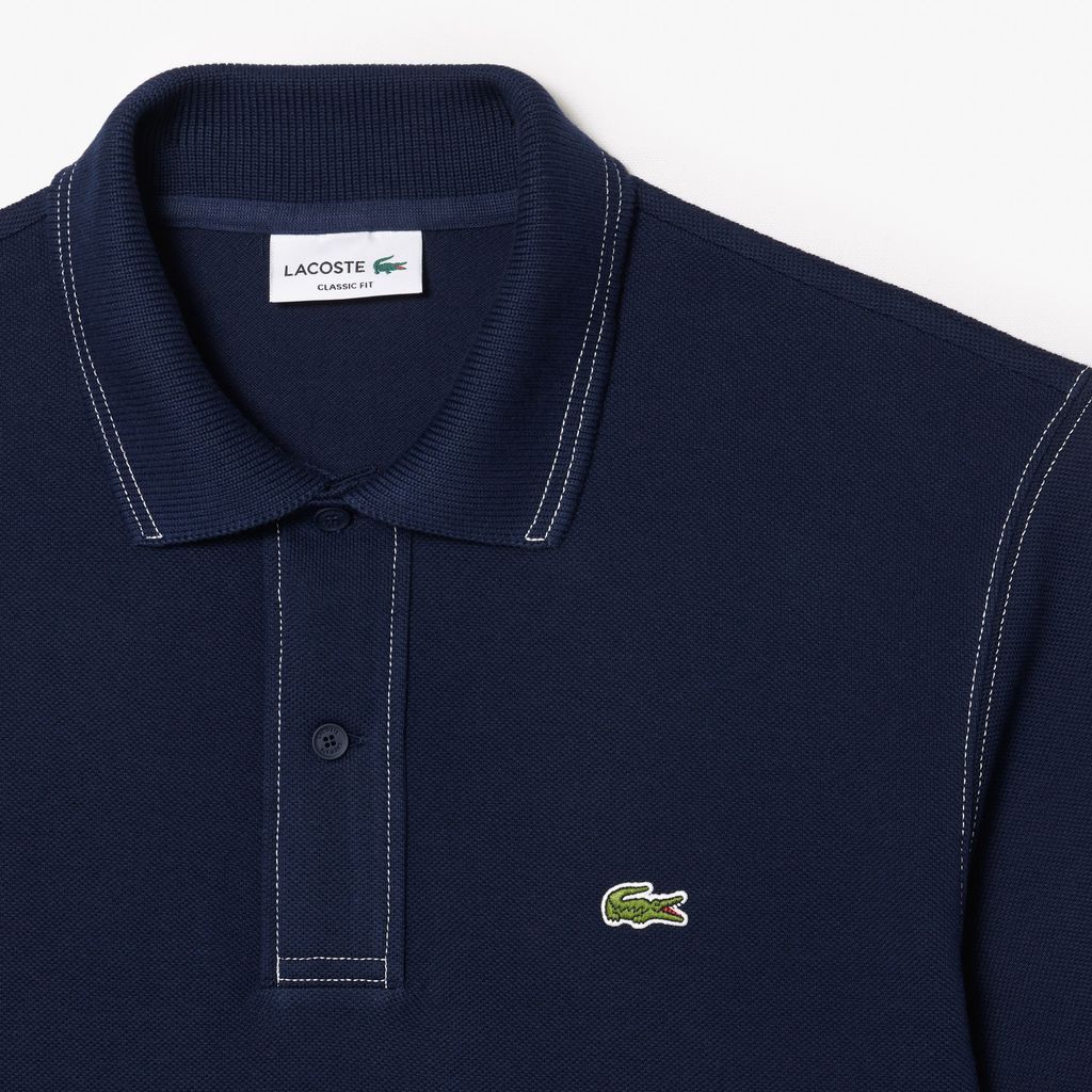 Áo Polo Lacoste Nam Dáng Cổ Điển Chất Liệu Petit Piqué L.12.12