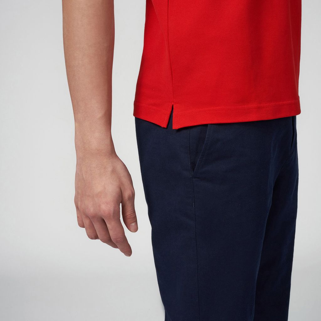 Áo Polo Lacoste Nam Ôm Dáng Chất Liệu Cotton Piqué Co Giãn