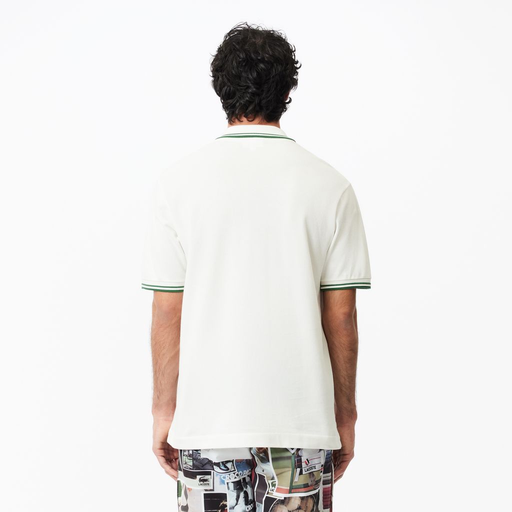 Áo Polo Lacoste Nam L.12.12 Dáng Cổ Điển Chất Liệu Petit Piqué