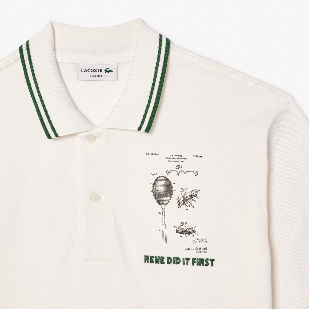 Áo Polo Lacoste Nam L.12.12 Dáng Cổ Điển Chất Liệu Petit Piqué