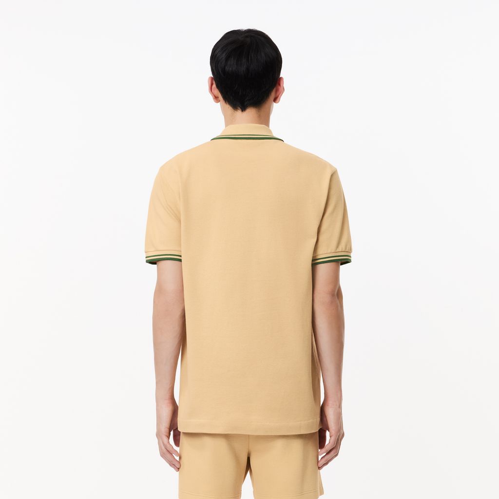 Áo Polo Lacoste Nam L.12.12 Dáng Cổ Điển Chất Liệu Petit Piqué