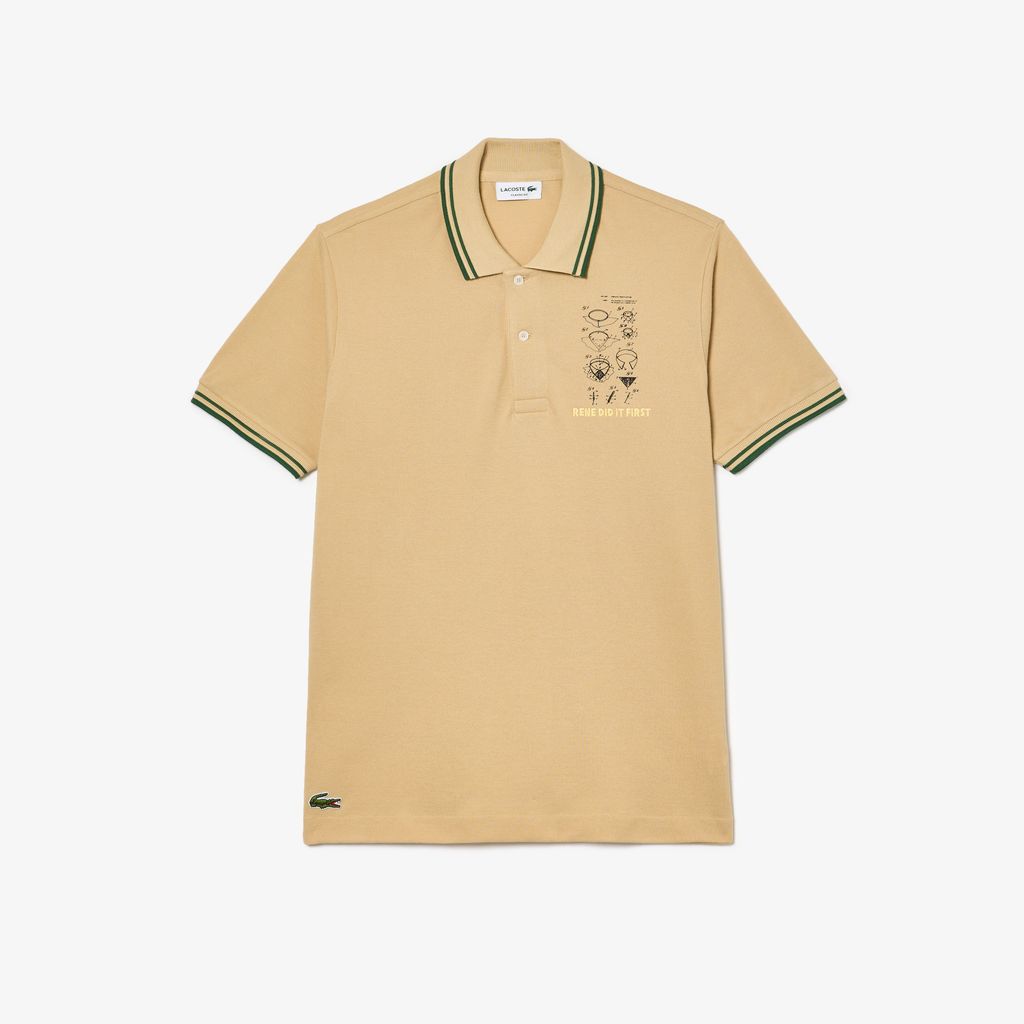 Áo Polo Lacoste Nam L.12.12 Dáng Cổ Điển Chất Liệu Petit Piqué